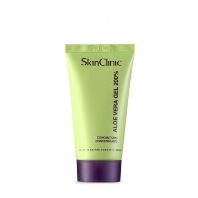 SkinClinic ALOE VERA 200% koncentruotas regeneruojantis gelis, 60 ml