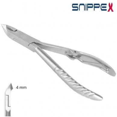 SNIPPEX PODO profesionalios žnyplutės odelėms karpyti, 10 cm/4 mm. 1