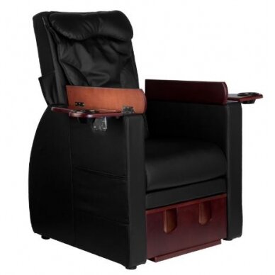 Professional SPA armchair for pedicure with shoulder massage function AZZURRO 101 BLACK 6