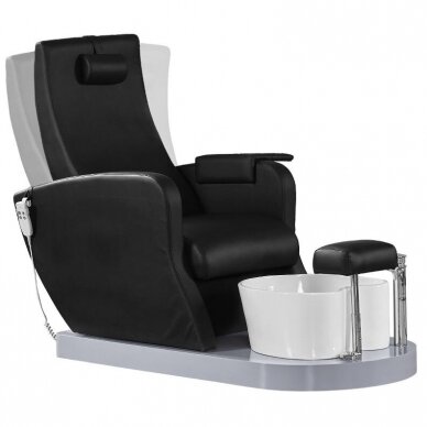 Professional SPA pedicure chair AZZURRO 016P, black (with water pump) 2