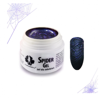 SPIDER GEL CAMELEON BLUE gel for nail art, 3 ml.