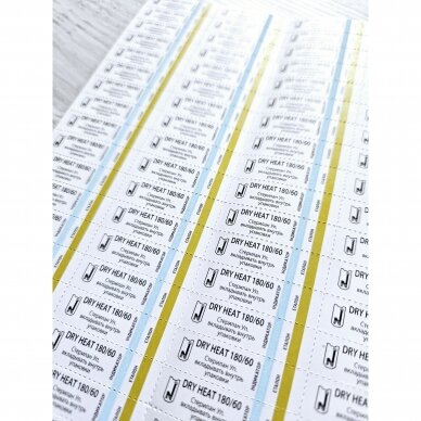 STERIL PRO sterilisation envelopes with internal indicators 100*200 (white) mm., 100 pcs. (MADE IN UKRAINE) 3