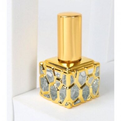 Glass perfume bottle, 10 ml GOLD