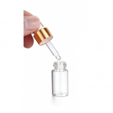 Glass bottle with pipette, 5 ml, 5 pcs 1