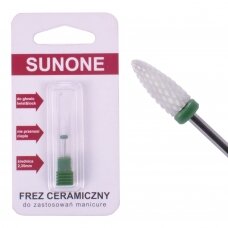 SUNONE professional ceramic milling tip for manicure GREEN