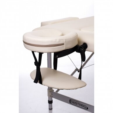 Professional folding massage table ALU 3 CREAM 7