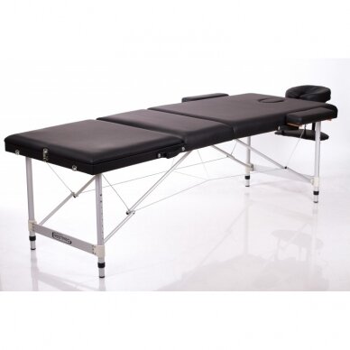 Professional folding massage table ALU 3 BLACK 1