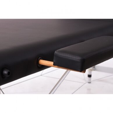 Professional folding massage table ALU 3 BLACK 7