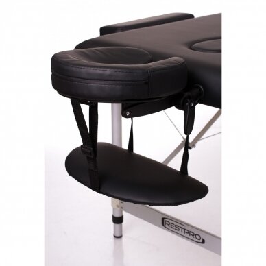 Professional folding massage table ALU 3 BLACK 9