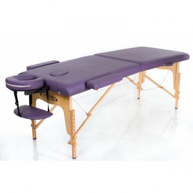 Professional folding massage table PURPLE