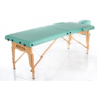 Professional folding massage table TURQUOISE 1