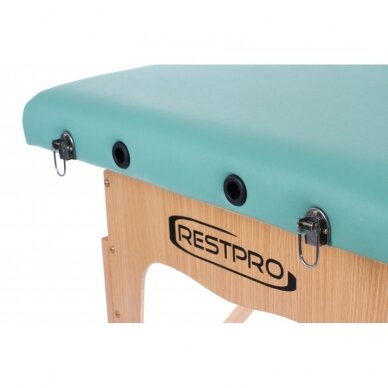 Professional folding massage table TURQUOISE 8