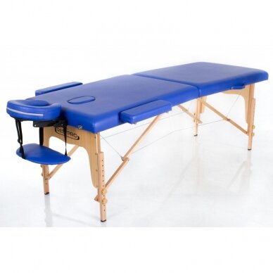 Professional folding massage table BLUE