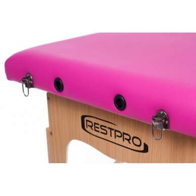 Professional folding massage table PINK 8