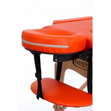 Professional folding massage table ORANGE 3