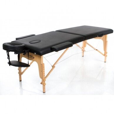 Professional folding massage table BLACK 1