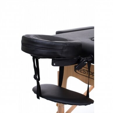 Professional folding massage table BLACK 3