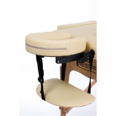 Professional folding massage table RESTPRO® BEIGE 3