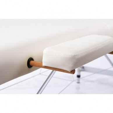 Professional folding massage table - couch ALU 2 (M) CREAM 6