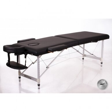 Professional folding massage table ALU 2 (S) BLACK