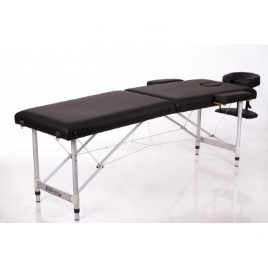 Professional folding massage table ALU 2 (S) BLACK 1