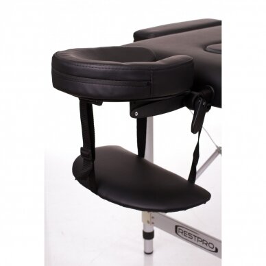 Professional folding massage table ALU 2 (S) BLACK 9