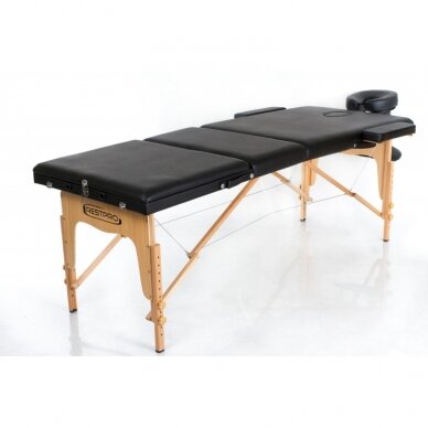 Professional folding massage table BLACK 1