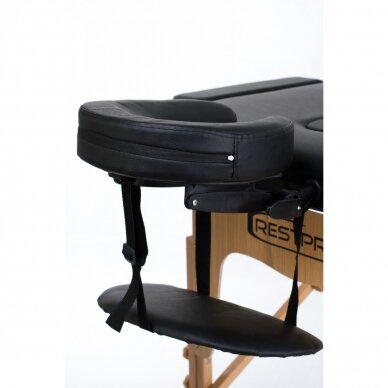 Professional folding massage table BLACK 3