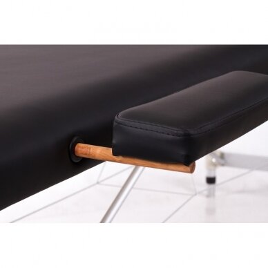 Professional folding massage table - couch  ALU 2 (M) BLACK 6