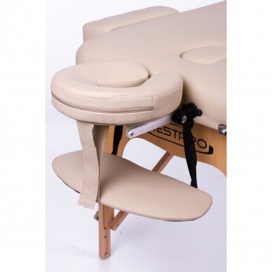 Professional folding massage table MEMORY 3 BEIGE 9