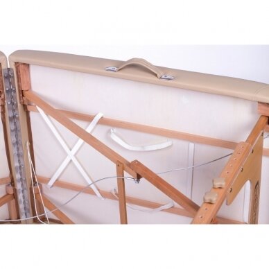 Professional folding massage table MEMORY 3 BEIGE 5