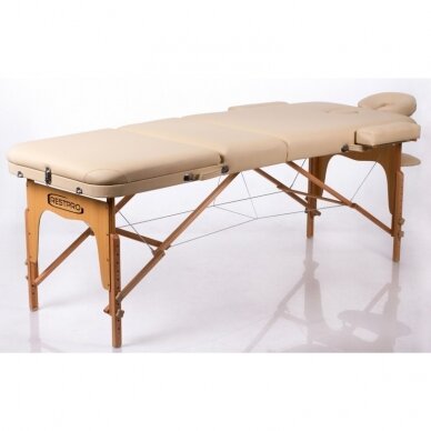 Professional folding massage table MEMORY 3 BEIGE 1