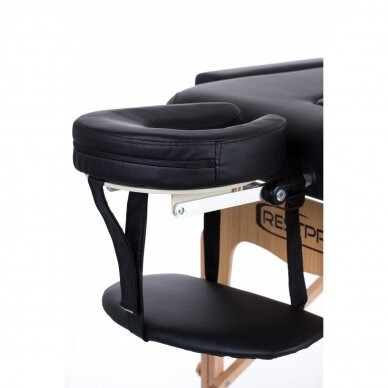 Professional folding massage table VIP 2 BLACK 3