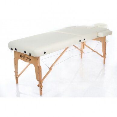 Professional folding massage table VIP 2 CREAM 1