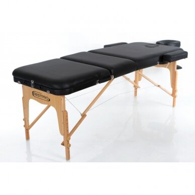 Professional folding massage table VIP 3 BLACK 1