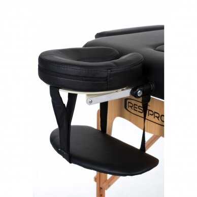 Professional folding massage table VIP 3 BLACK 3