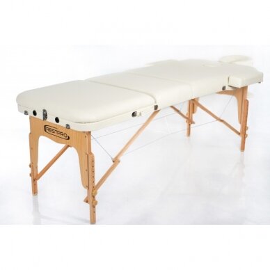 Professional folding massage table VIP 3 CREAM 1