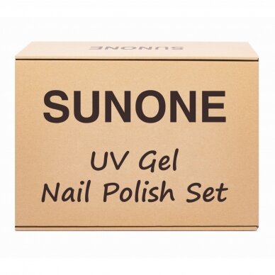 SUNONE ® HYBRID SET gelinio lakavimo rinkinys su UV manikiūro lempa S06 12