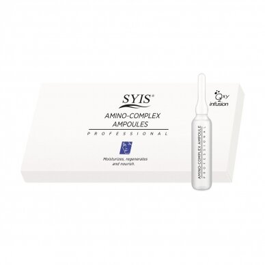 SYIS AMINO-COMPLEX AMPOULES amino komplekso ampulės intensyviam veido odos drėkinimui (10 ampulių * 3 ml)