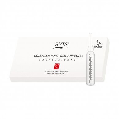 SYIS pure collagen ampoules for mesotherapy treatments (100%), 10*3 ml