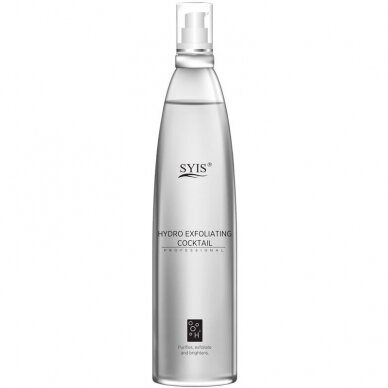 SYIS HYDRO EXFOLIATING COCTAIL cleansing pre-procedural acidic cocktail for facial skin cleansing, 500 ml.