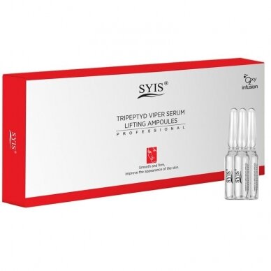 SYIS TRIPEPTYD VIPER liftinguojantis serumas veido odai ampulėse (10 x 3 ml)