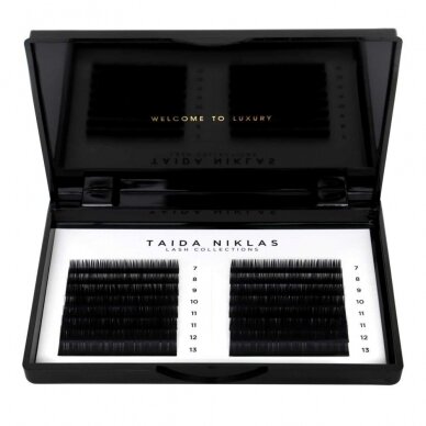 TAIDA NIKLAS matte eyelash D / 0,07 / 9 mm