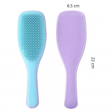 TANGLE LOVELY hair brush, purple color