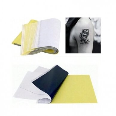 Tattoo transfer paper, 5 pcs. A4 paper size 2