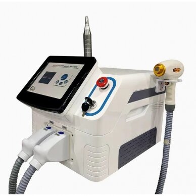 Picosecond tattoo removal machine Q-switch Nd:yag Q-Switched Picosure 2PRB + PRO COOLING skin cooling handle  1