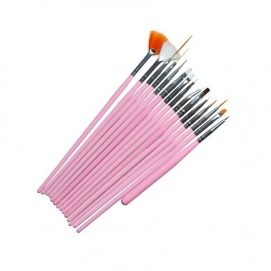 Set of brushes, 15 pcs.