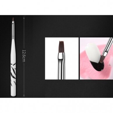 Set of brushes for manicure, 8 pcs. 2