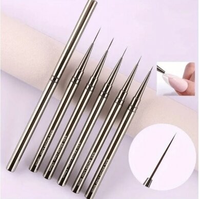 Set of brushes for nail art, 5 pcs. 1