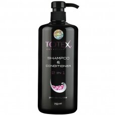 TOTEX питательный шампунь для волос с медом для сухих и поврежденных волос, 750 мл